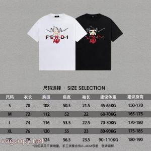 ブランド 品 激安 通販好感度265％ 海外大人気 超優秀FENDI半袖Tシャツ