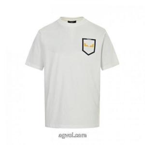 永遠の定番 最新☆大人気☆話題沸騰 大胆なデザインコピー 商品 通販FENDI半袖Tシャツ