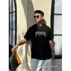 FENDI手元に在庫あり 安いの原因に 実用性が高い偽 ブランド 販売半袖Tシャツ
