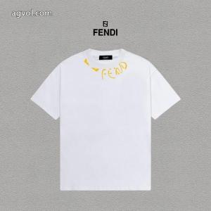 新作追加！ 素晴らしい2026の新作 VIP価格人気スーパー ブランド コピーFENDI半袖Tシャツ