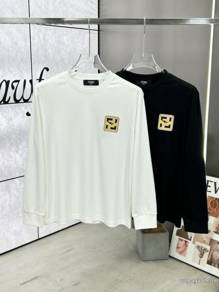 長袖Tシャツ偽 ブランド 販売FENDI著名人の着用人気急上昇 0 