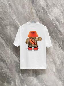 FENDI限定特大セール必需品半袖Tシャツ偽物 ブランド