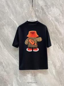 FENDI限定特大セール必需品半袖Tシャツ偽物 ブランド