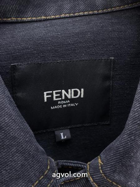 ブランド コピーFENDIデニムのコート話題性が高い秋冬人気新作秋季新作品 4