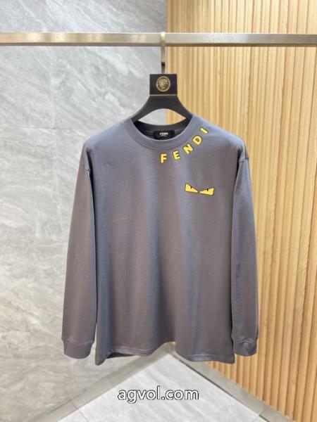 FENDI最終価格 超激得 デザイン性の高い偽物 ブランド 販売長袖Tシャツ 2