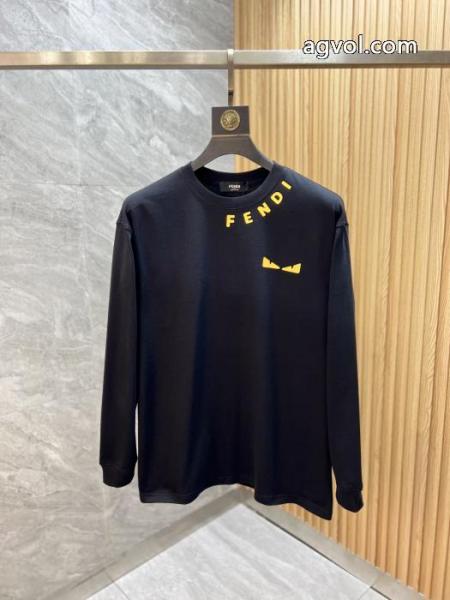 FENDI最終価格 超激得 デザイン性の高い偽物 ブランド 販売長袖Tシャツ 5