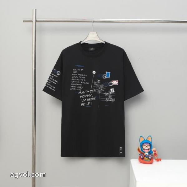 2025スーパー コピー雑誌掲載 こだわり高級 人気掲載 海外限定FENDI半袖Tシャツ 2