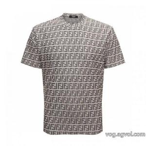 ブランド コピー 着払い半袖TシャツFENDI新作 オンライン限定商品 限定セール品質保証