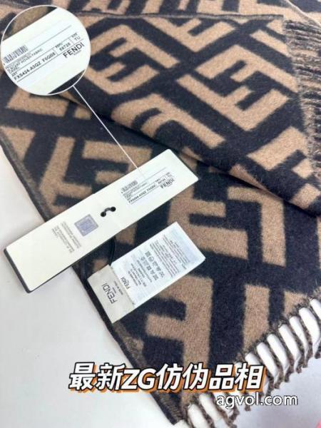 格好良い 色気のあるスタイルに仕上げ 独特の存在感フェンディ偽物 通販マフラー.. 5