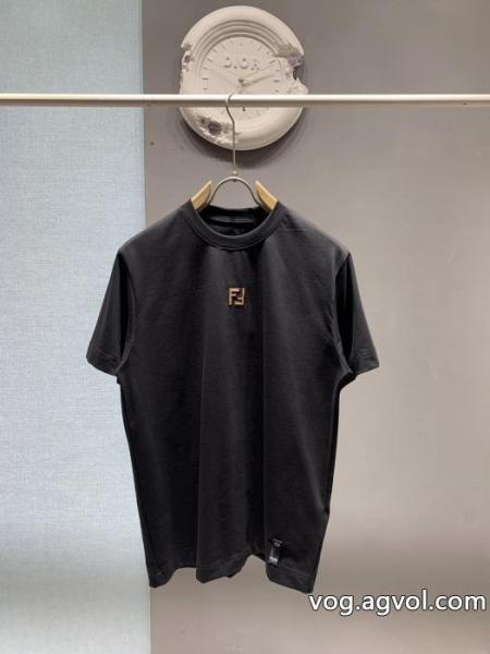 HOT新作登場 首胸ロゴ   激安大特価定番人気ブランド コピー ショップ半袖TFENDI. 0 