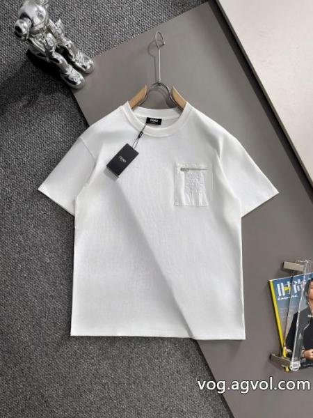 FENDI即発送OK 上品な印象 ピュアな印象にブランド 偽物 激安 通販Tシャツ 0 
