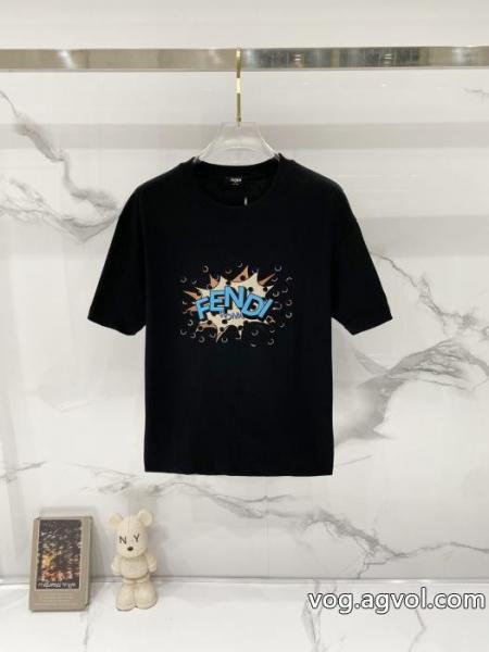 モデル着用 超激レア人気新作 格安新品コピー ブランド 優良TシャツFENDI 0 