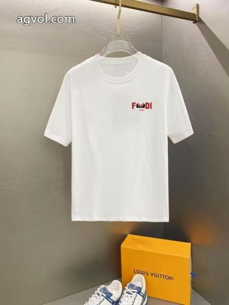 偽物 通販FENDI完売間近 最終セール ギフトOK半袖Tシャツ 1