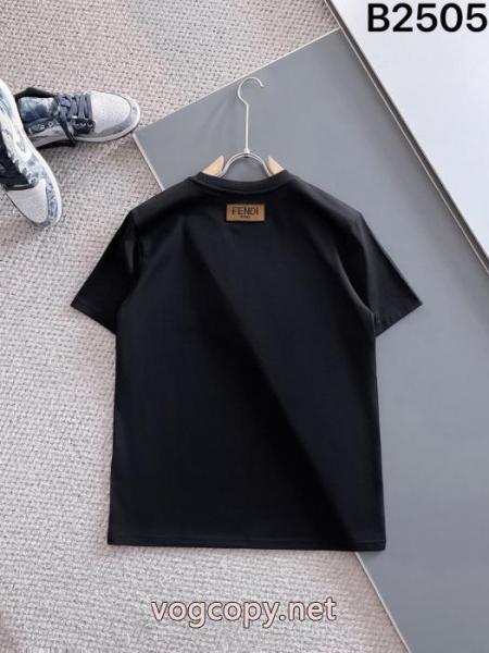 偽 ブランド 販売半袖TシャツFENDI海外支持率が高い! オリジナル 品質保証新作 4