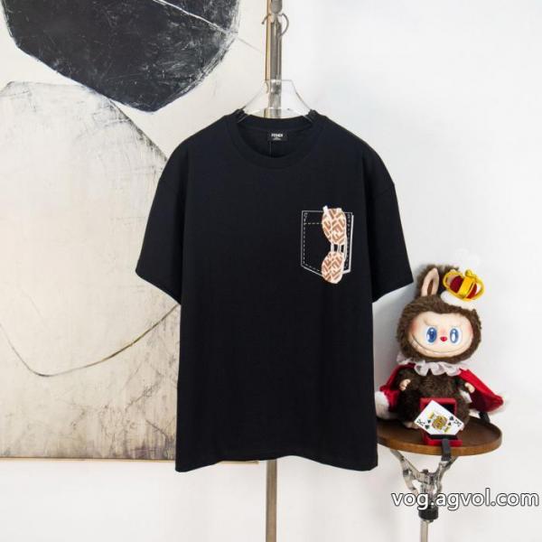 半袖Tシャツ数量限定再入荷 一番人気 芸能人愛用FENDI激安 ブランド 0