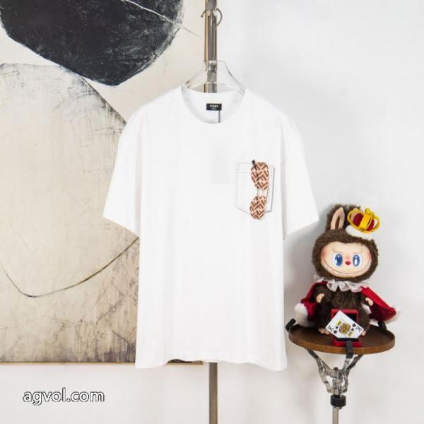 半袖Tシャツ数量限定再入荷 一番人気 芸能人愛用FENDI激安 ブランド 4