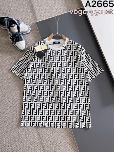FENDI新しい品質保証 欧米韓流 オススメのお品ブランド コピー 通販半袖Tシャツ 1