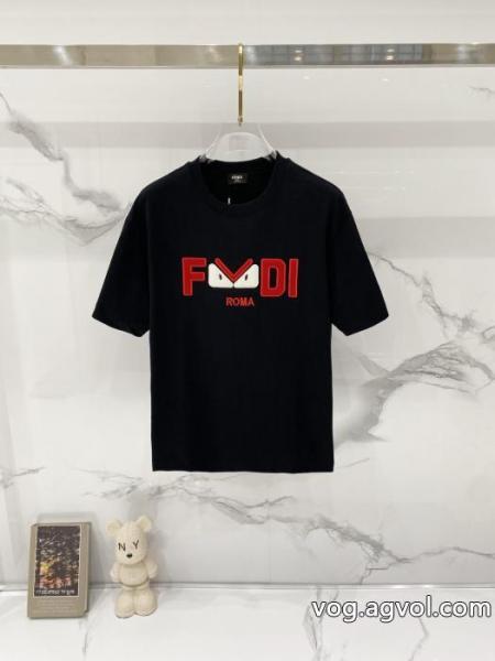 偽 ブランド 販売フェンディ半袖Tシャツ2026激安上品 今季新作登場 0 