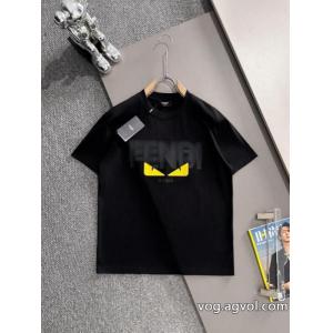 限定セール新作登場 人気商品2026 輝かしいスーパー コピー メンズ半袖TシャツFENDI
