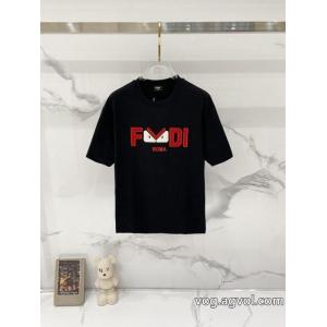 偽 ブランド 販売フェンディ半袖Tシャツ2026激安上品 今季新作登場