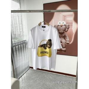 FENDI数量限定在庫限り 2026新品入荷 人気商品新色登場！偽 ブランド サイト半袖Tシャツ