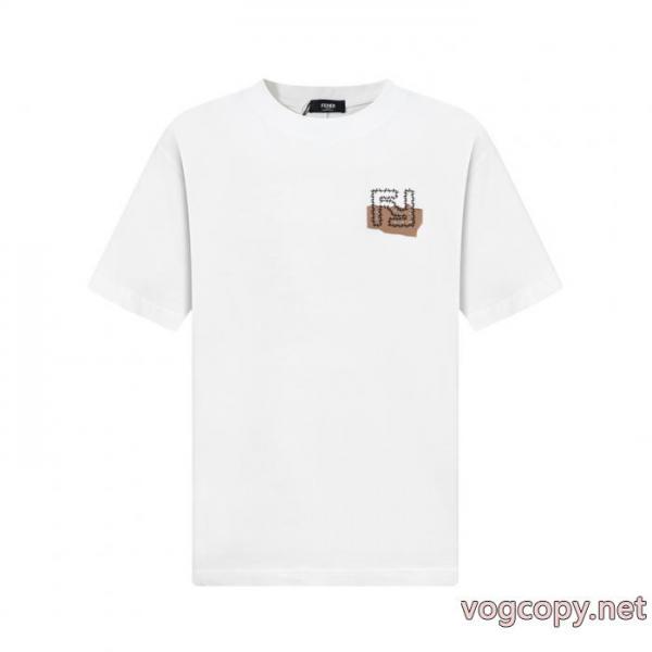 フェンディ半袖Tシャツブランド コピー 販売 店海外流行 大人で素敵 最安値! 4