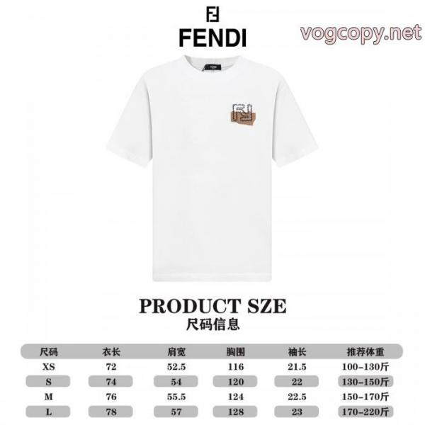 フェンディ半袖Tシャツブランド コピー 販売 店海外流行 大人で素敵 最安値! 5