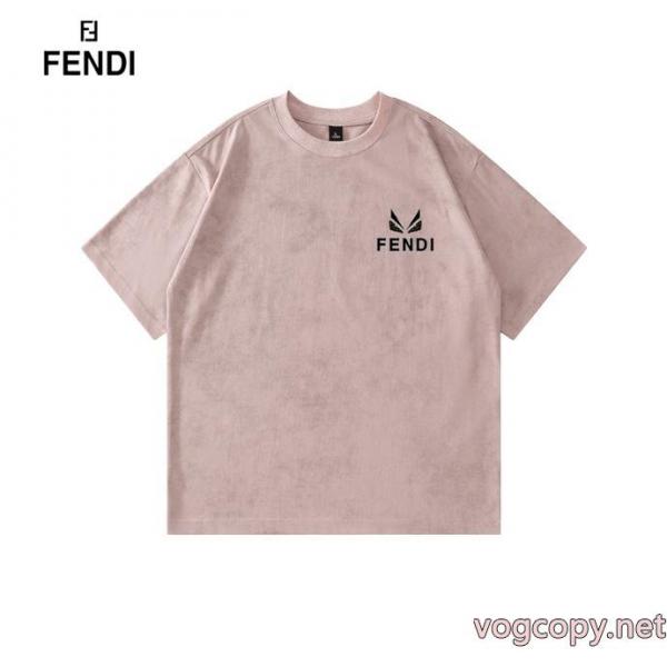 スーパー コピー メンズ無機質さが魅力 高級感のある 2026特別販売フェンディ半袖Tシャツ 0 