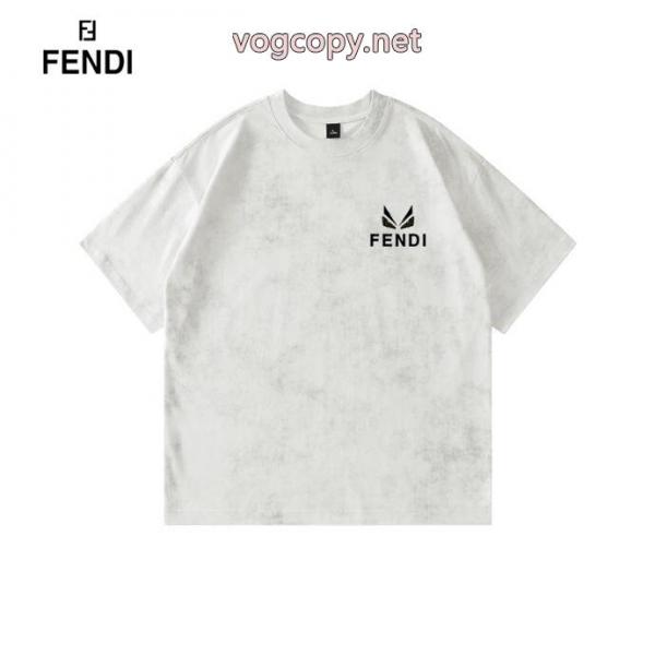スーパー コピー メンズ無機質さが魅力 高級感のある 2026特別販売フェンディ半袖Tシャツ 5 