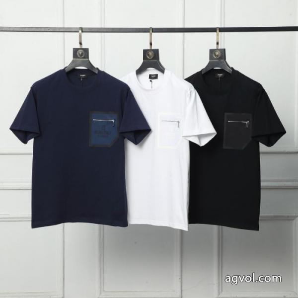 ブランド 通販 激安限定人気セール アイドル着用 大評判のデザインFENDI半袖Tシャツ 4