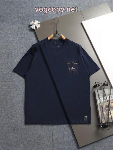 半袖Tシャツコピー ブランド 販売2026年夏 人気 優しい色合い ロゴが素敵FENDI 2