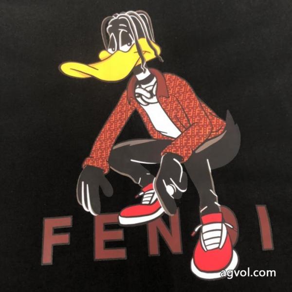 お手頃価格 海外限定! 柔らかい色調半袖TシャツFENDIスーパー コピー 安心 1
