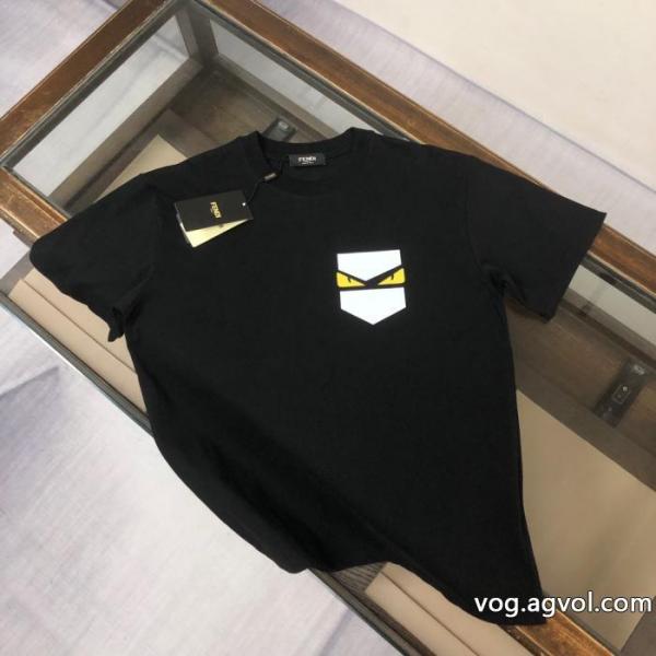 ブランド スーパー コピー半袖Tシャツ洗練された印象 オーバーサイズ 着心地良くFENDI 0 