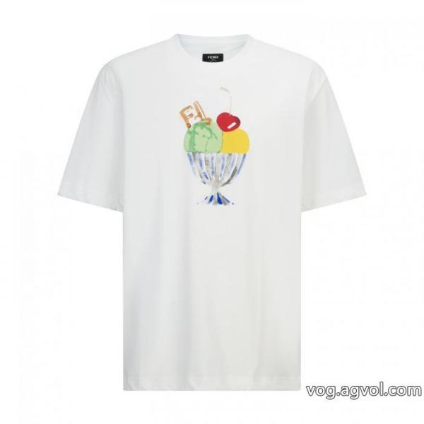 半袖Tシャツブランド 偽物FENDI美しい 格好良すぎる 注目の一品 0