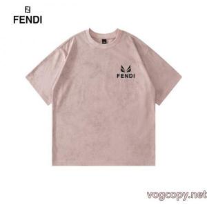 スーパー コピー メンズ無機質さが魅力 高級感のある 2026特別販売フェンディ半袖Tシャツ