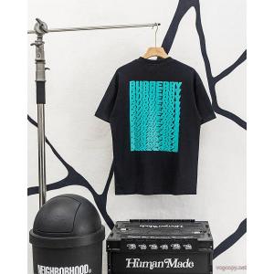 偽物 ブランド ショップ個性的な素材感も魅力 大人っぽい 優等品BURBERRY半袖Tシャツ