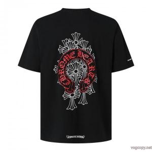 激安 ブランド 通販最新商品 ユニークな 2026人気が爆発CHROME HEARTS半袖Tシャツ