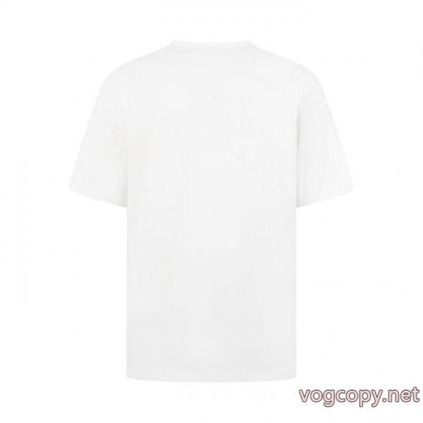 大変人気 ついに登場 ファッションスタッズ半袖Tシャツ偽物 通販FENDI 5