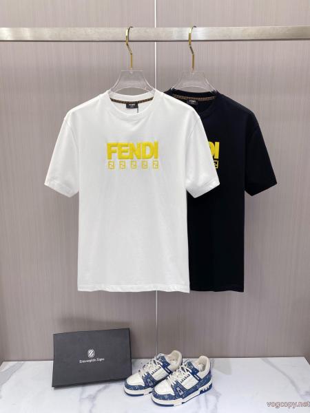偽 ブランド 販売半袖Tシャツ優秀なアイテム ストリート系 品質保証新品FENDI 0