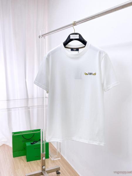 FENDI話題沸騰中 売り切れ必須 愛用ブランド半袖Tシャツブランド 激安 0 
