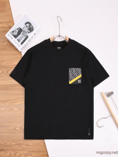 フェンディスーパー コピー半袖TシャツHOT セール 激安 最新の品 切り売り販売 0 