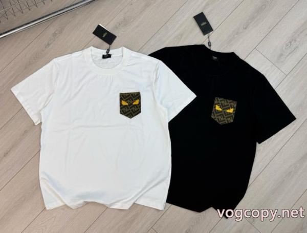 日本未入荷 夏季限定販売 激安新作フェンディブランド コピー 販売 半袖Tシャツ 4