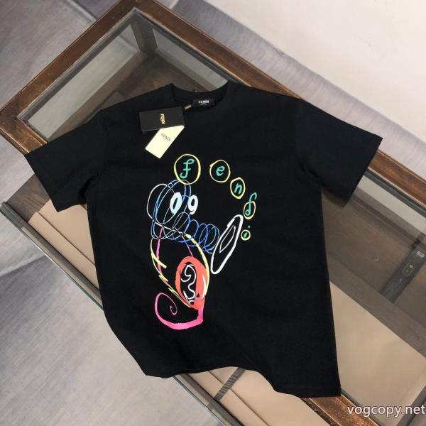 耐久性に優れ 海外限定モデル  流行の注目ブランド激安 ブランド 通販半袖TシャツFENDI 0 