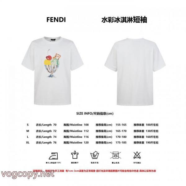 早者勝ち 個性をアピール 今季重宝するブランド 品 激安 通販半袖TシャツFENDI 5