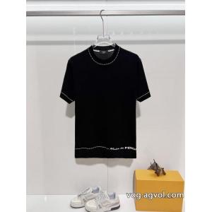 最新入荷 精巧な逸品 通年半袖Tシャツスーパー コピー 安心FENDI