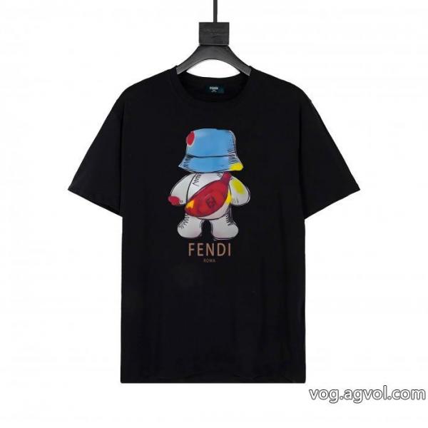コピー 商品 ブランドFENDI即発送可 2026新作も続々登場! 最旬のスタイル半袖Tシャツ 0 