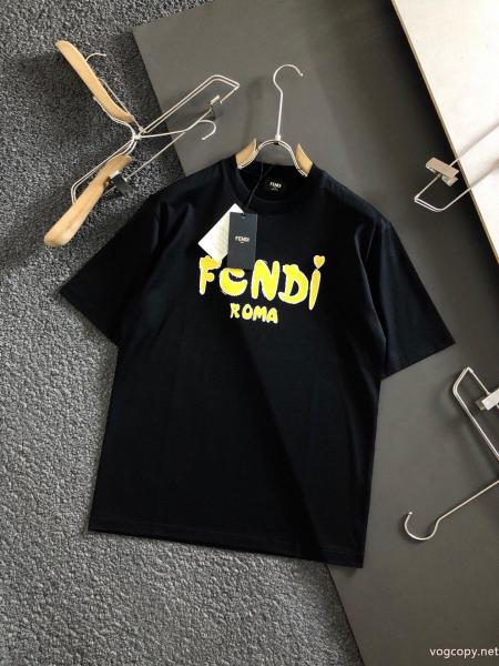 コピー 品 ブランド半袖TシャツHipHop 世代不問 ラグジュアリーブランドFENDI 0 