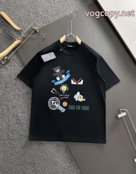 激安 通販 ブランド全国無料お買い得 新作数量限定セール セール中半袖Tシャツフェンディ 5 