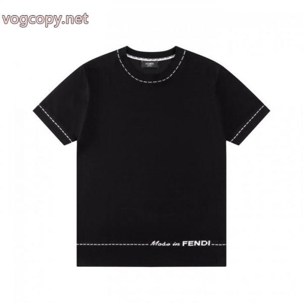 FENDI半袖Tシャツ偽物 ブランド人気セール得価 話題が沸騰中 トレンドの最先端に 5 