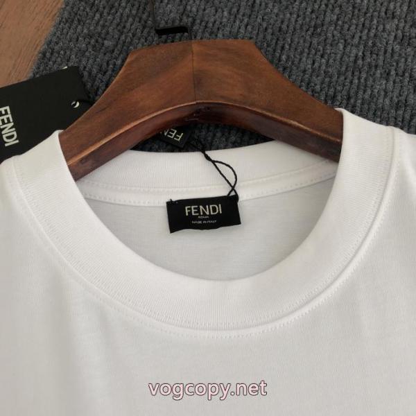 スーパー コピー 品半袖Tシャツ発表の新作モデル 風通しの良いフレア 完売間近FENDI 5